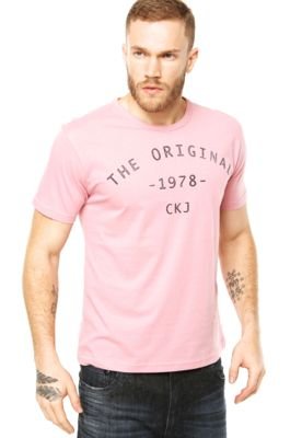 Camiseta Calvin Klein Jeans Rosa