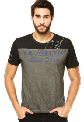 Camiseta Calvin Klein Jeans Cinza