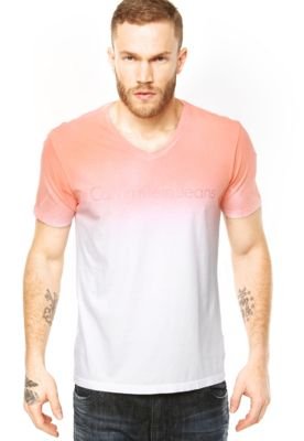 Camiseta Calvin Klein Jeans Laranja