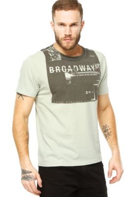 Camiseta Calvin Klein Jeans Broadway Verde