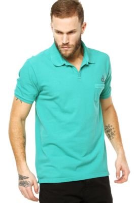 Camisa Polo Calvin Klein Jeans Circular Verde