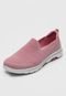 Slip On Skechers Gowalk5 Prized Rosa - Marca Skechers