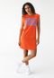 Vestido Colcci Curto Logo Laranja - Marca Colcci