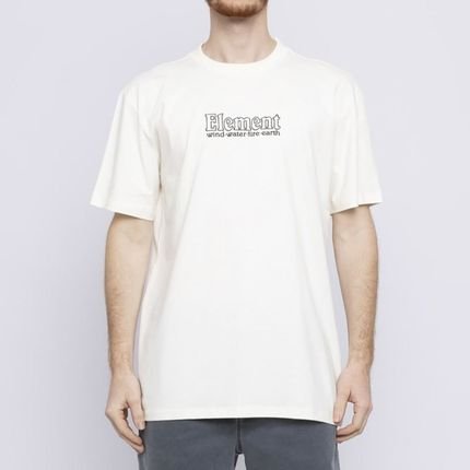 Camiseta Element Dialet SM23 Masculina Off White - Marca Element