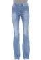 Calça Jeans Lacoste Flare Estonada Azul - Marca Lacoste
