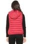 Colete Puffer Facinelli by MOONCITY Patchs Vermelho - Marca Facinelli