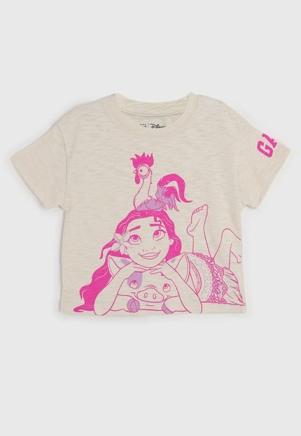 Camiseta GAP Moana Bege - Marca GAP