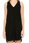 Vestido Calvin Klein Jeans Curto Listra Preto - Marca Calvin Klein Jeans