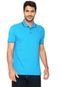 Camisa Polo Ellus Reta Frisos Classic Azul - Marca Ellus