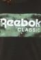 Camiseta Reebok Classic Spary Camo Archive Preta/Verde - Marca Reebok Classic