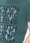 Camiseta Calvin Klein Jeans Iconic Verde - Marca Calvin Klein Jeans