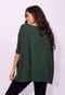 Blusa Ampla Amazonia Vital Morcego Verde Musgo - Marca Amazonia Vital