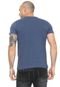 Camiseta Mr Kitsch Estampada Azul - Marca MR. KITSCH
