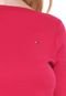 Blusa Tommy Hilfiger Logo Rosa - Marca Tommy Hilfiger