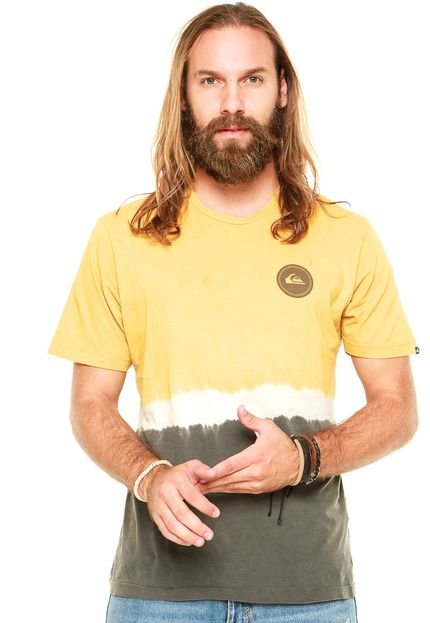 Camiseta Quiksilver Medium Amarela - Marca Quiksilver