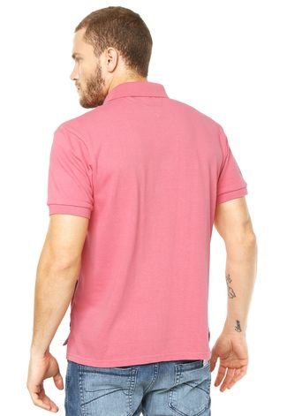 Camisa Polo TNG Rugby Rosa