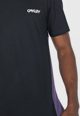 Camiseta Oakley Masculino Mod FP Arcade Block Tee Branco/Cinza