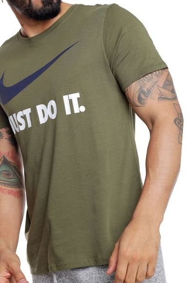 Camiseta nike verde oliva sales