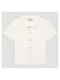 Conjunto Infantil Menino Camisa   Bermuda Milon Off White - Marca Milon