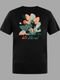 Camiseta Plus Size Preta Masculina Flora Fusion Prime WSS - Marca WSS Brasil
