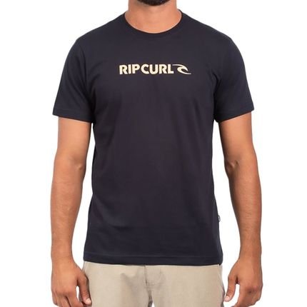 Camiseta Rip Curl New Icon SM24 Masculina Black - Marca Rip Curl