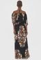 Vestido Ciganinha Dress to Longo Buque Preto - Marca Dress to