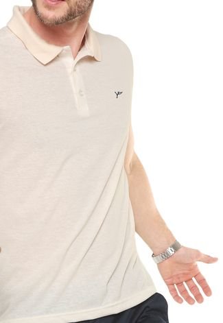 Camisa Polo Yachtsman Logo Laranja