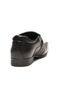 Sapato Social Pegada Textura Metal Preto - Marca Pegada