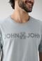 Camiseta John John Logo Cinza - Marca John John