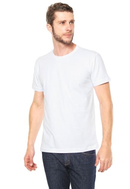 Camiseta Polo Wear Bordada Branca - Marca Polo Wear