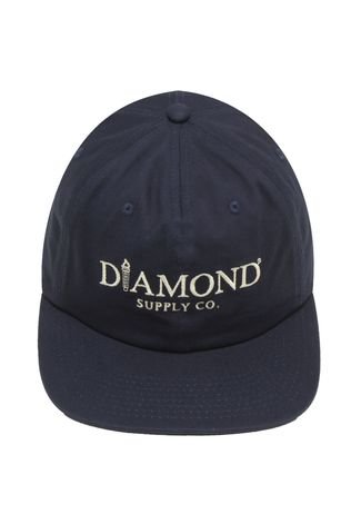 Boné Diamond Supply Co Strapback Mayfair Azul-Marinho