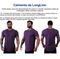 Kit 3 Camiseta Longline Masculina Alto Conceito Slim Preto Mescla Vermelho Caveiras - Marca Alto Conceito