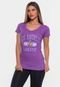 Camiseta NBA Feminina Club Los Angeles Lakers Purple Swirl - Marca NBA