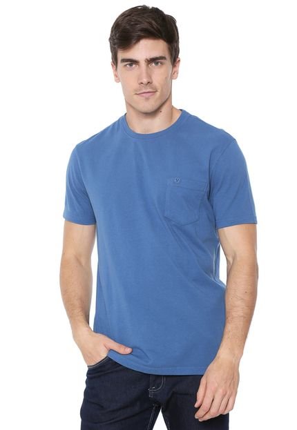 Camiseta VR Básica Azul - Marca VR