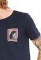 Camiseta Redley Silk Palmeiron Azul-marinho - Marca Redley