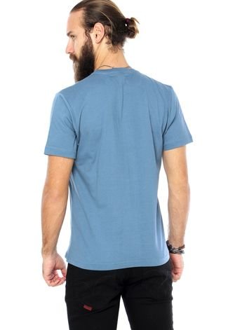 Camiseta Fatal Estampada Skate Azul