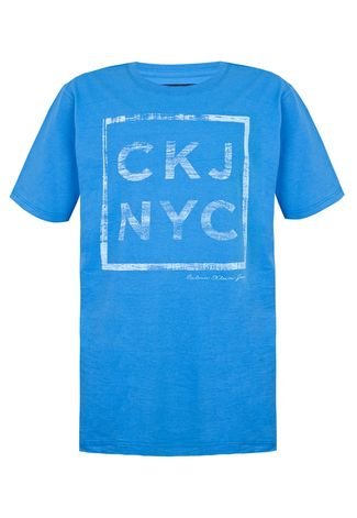Camiseta Calvin Klein Kids Azul