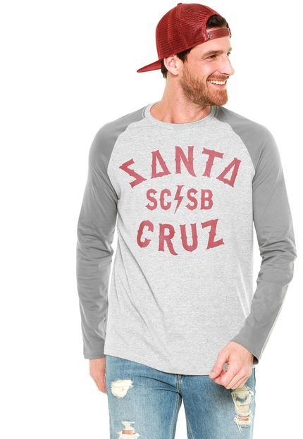 Camiseta Santa Cruz SCA Cinza - Marca Santa Cruz