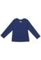 Camiseta Tip Top Proteção Solar UV Manga Longa Menino Azul - Marca Tip Top