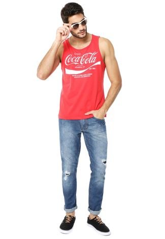 Regata Coca-Cola Jeans Slater Have Vermelho