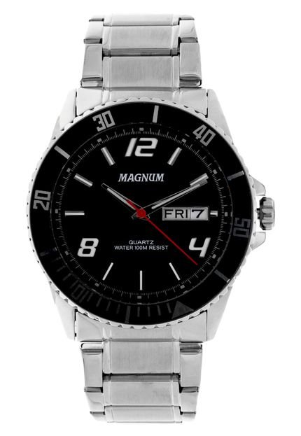 Relógio Magnum MA33237T Prata - Marca Magnum