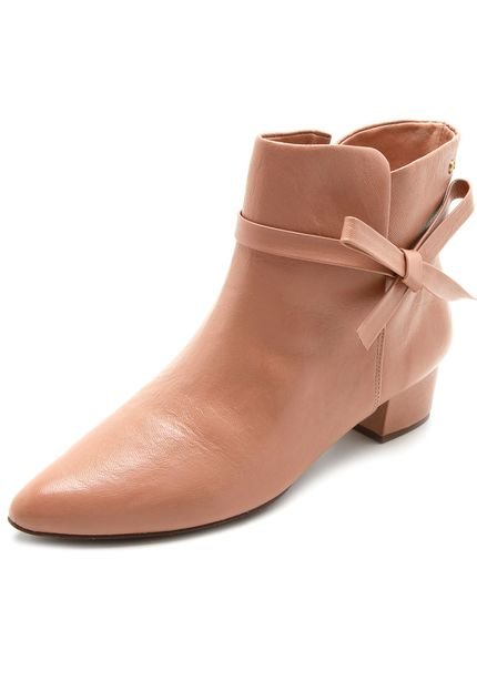 Bota Couro Dumond Lisa Nude - Marca Dumond