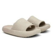 Chinelo Feminino Nuvem Ortopédico Slide Confortavel Bege - Marca Lavini Shoes