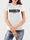Camiseta Feminina Branca Brooklyn Algodão Premium Benellys - Marca Benellys