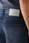 Bermuda Jeans Ellus Reto Dark Indigo Azul - Marca Ellus