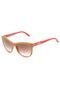 Óculos de Sol Evoke Hybrid II D01 Bege/Vermelho - Marca Evoke