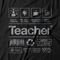 Camiseta Feminina Teacher - Preto - Marca Studio Geek 