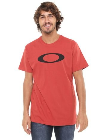 Camiseta Oakley Ellipse Vermelha - Compre Agora