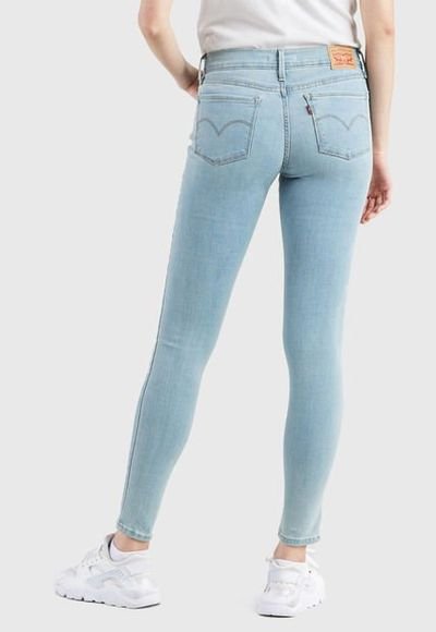Jeans Levis Celeste Skinny Modelo 710 - Compra Ahora |