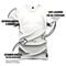 Camiseta Plus Size T-Shirt Confortável Estampada Guaxinin Armadura - Branco - Marca Nexstar